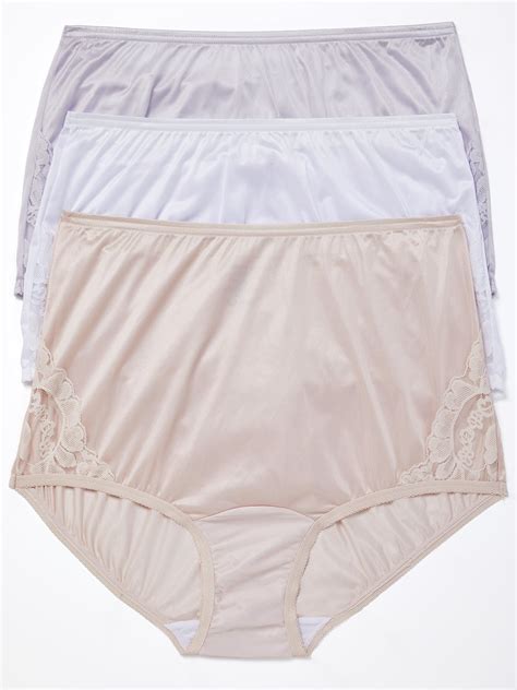 Adorned with a soft lace waistband for a touch of elegance. . Vanity fair underware